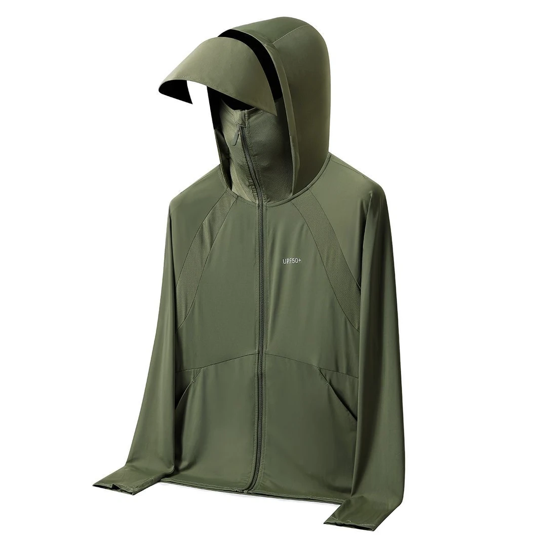 清-汤圆吖夏季连帽防晒衣纯色简约男女同款213657