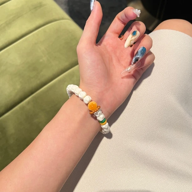 铜合金手链 高定重工款小众设计感手串