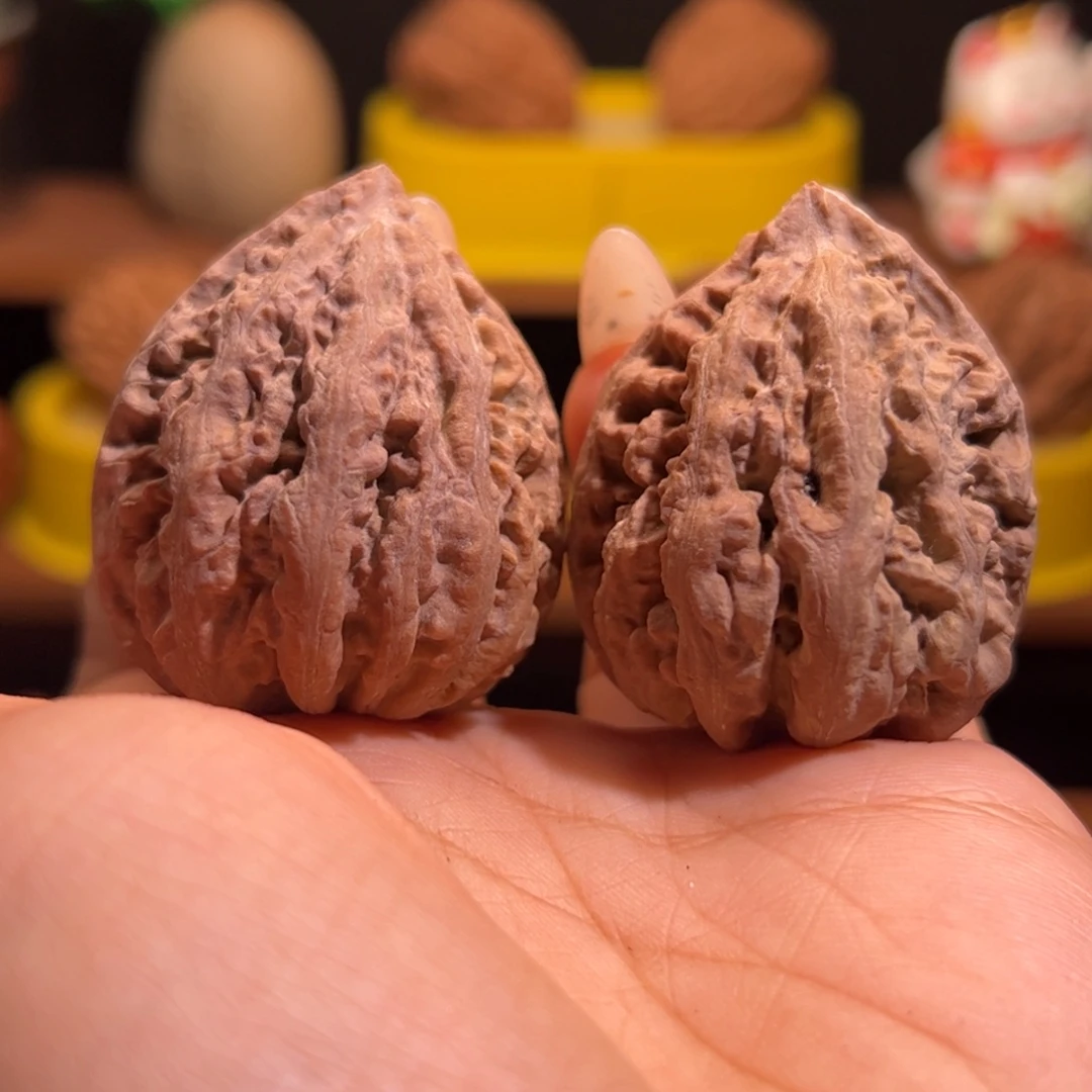 文玩核桃吊坠核桃45阴皮