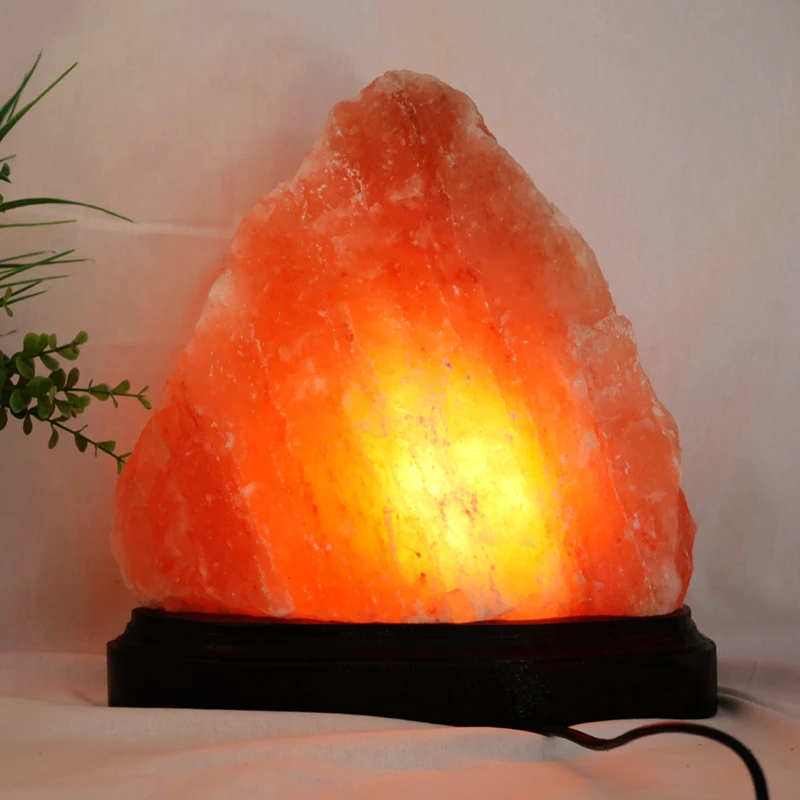 （一物一拍山形摆件）盐灯水晶盐灯创意，卧室2025客厅2025客厅摆件