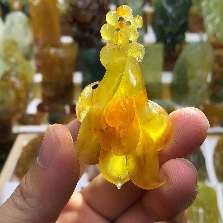 蛇纹石玉未镶嵌珠宝半成品