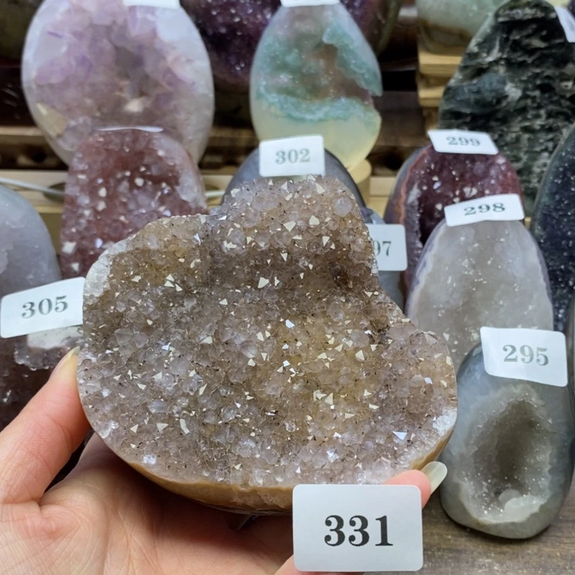 【闪购商品】未镶嵌大型摆件（非配饰）紫晶