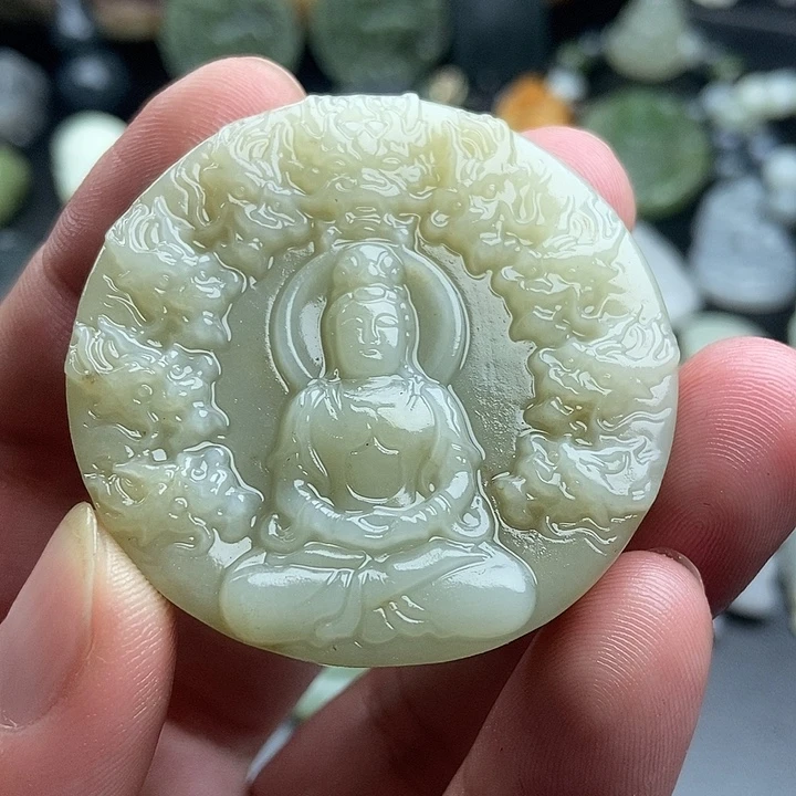 和田玉（糖玉）未镶嵌颈饰