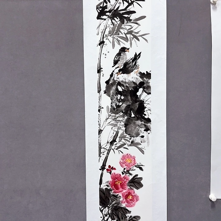 国画亲笔手绘放心去藏