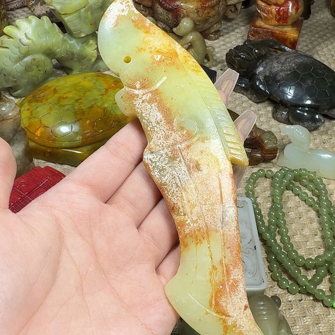 白玉菩提吊坠挂件