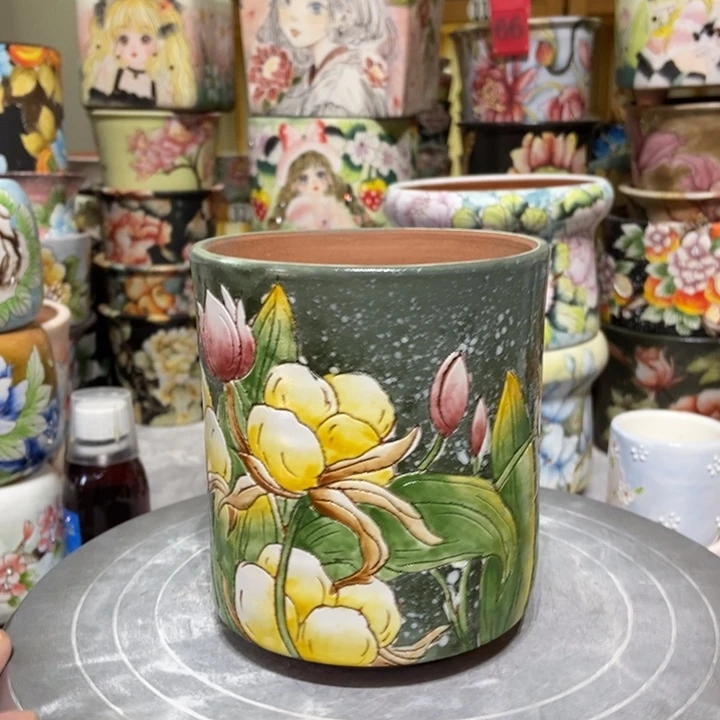 景德镇艺术手绘作品