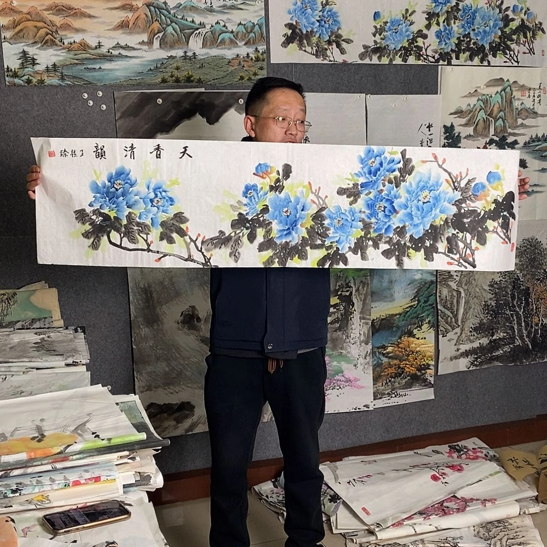 国画纯手绘手绘作品56