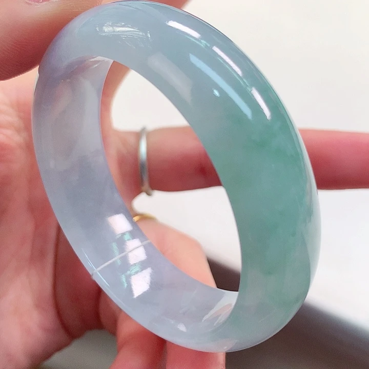 翡翠未镶嵌手镯天然翡翠手镯