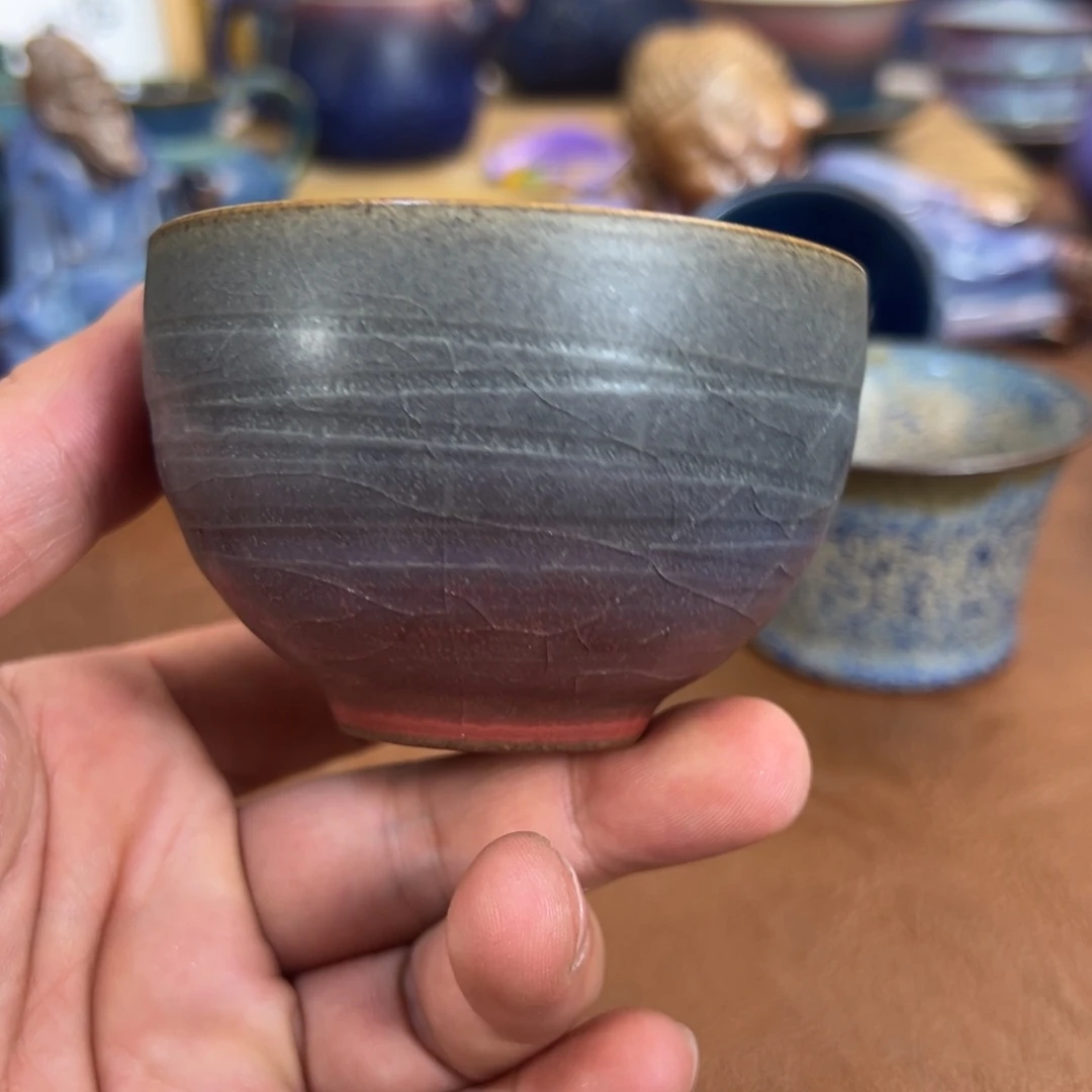 瓷摆件神垕钧瓷原产地原矿釉