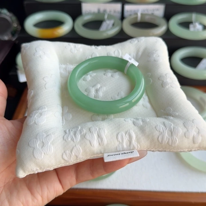 习***店非金属52.0满圈蓝绿调时尚手镯