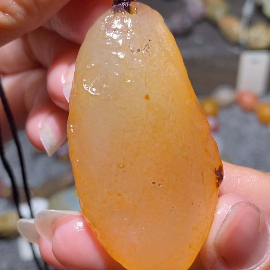 未镶嵌玛瑙/玉髓珠宝半成品