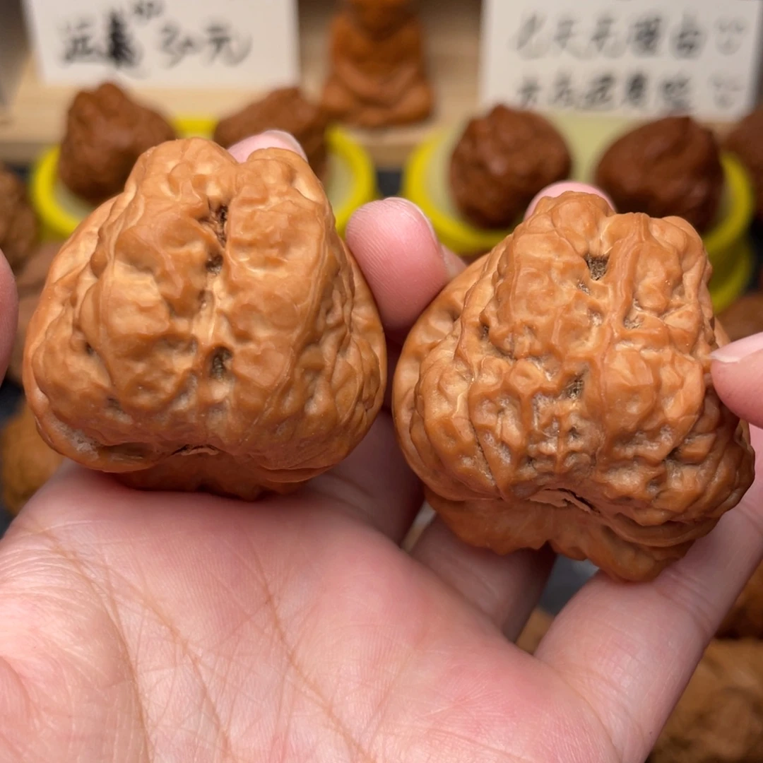 文玩核桃把件蛤蟆39×44毕业