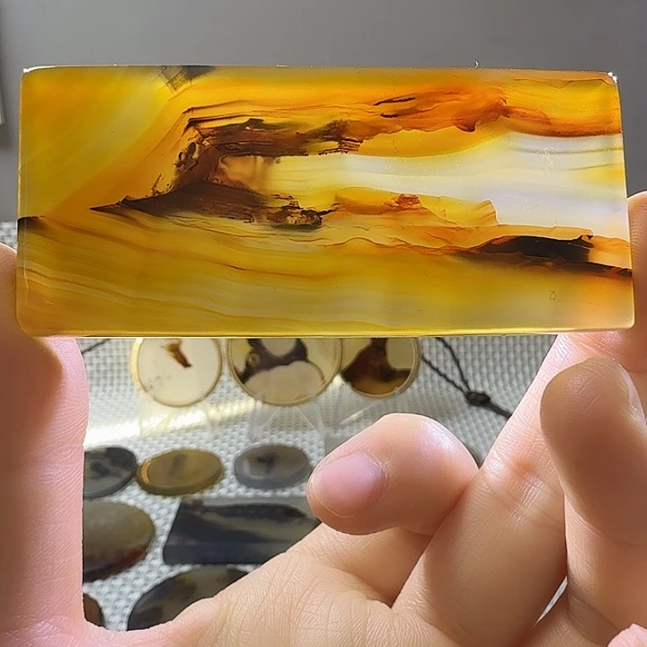 玛瑙/玉髓未镶嵌吊坠(不含链)62