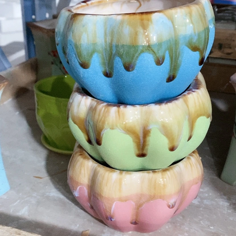 【闪购商品】陶瓷陶瓷花盆，多肉花盆