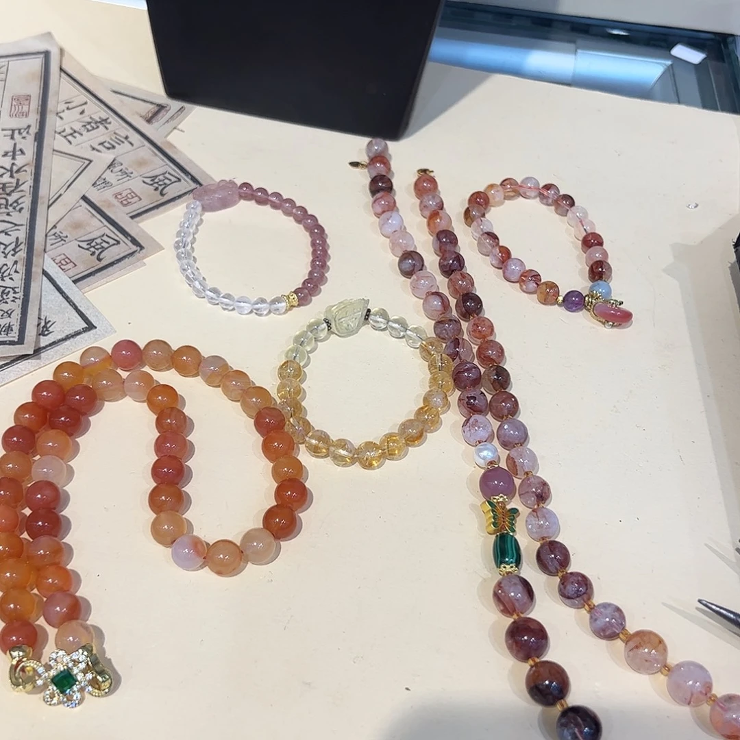 紫晶颈饰银S925镶嵌