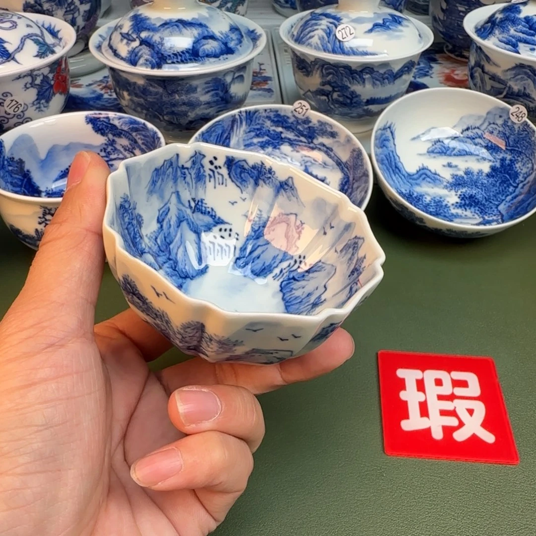 陶纯手工纯手绘茶具274