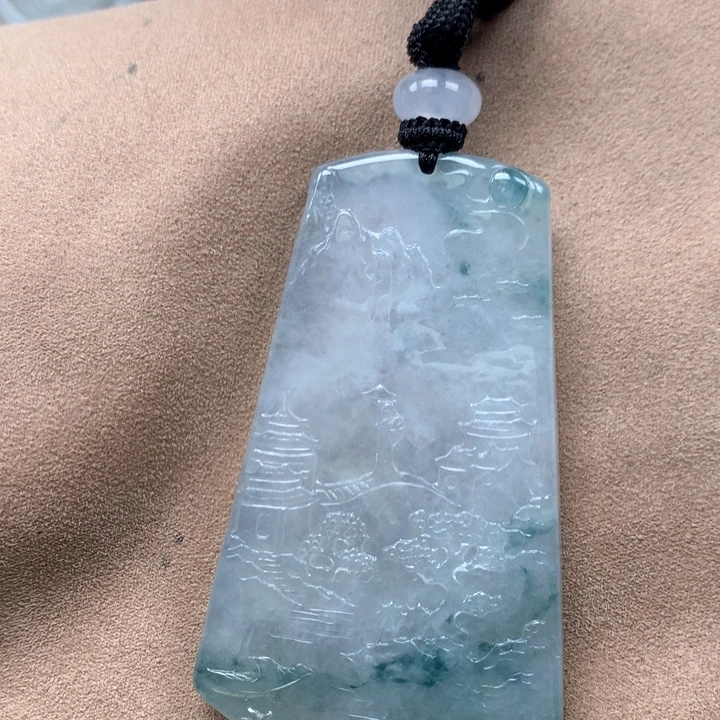 翡翠未镶嵌颈饰缅甸翡翠