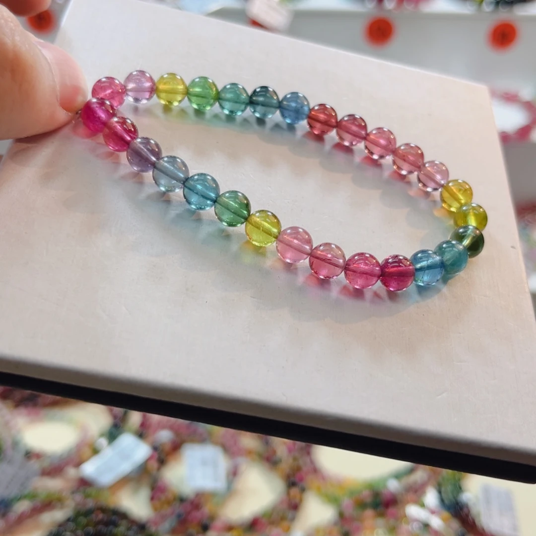 未镶嵌碧玺手链碧玺