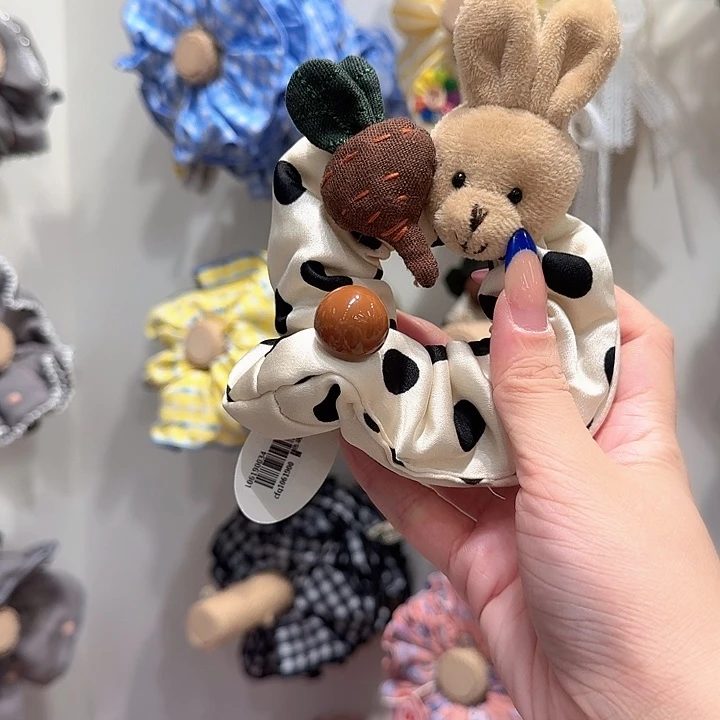 充棉兔子波点小肠圈