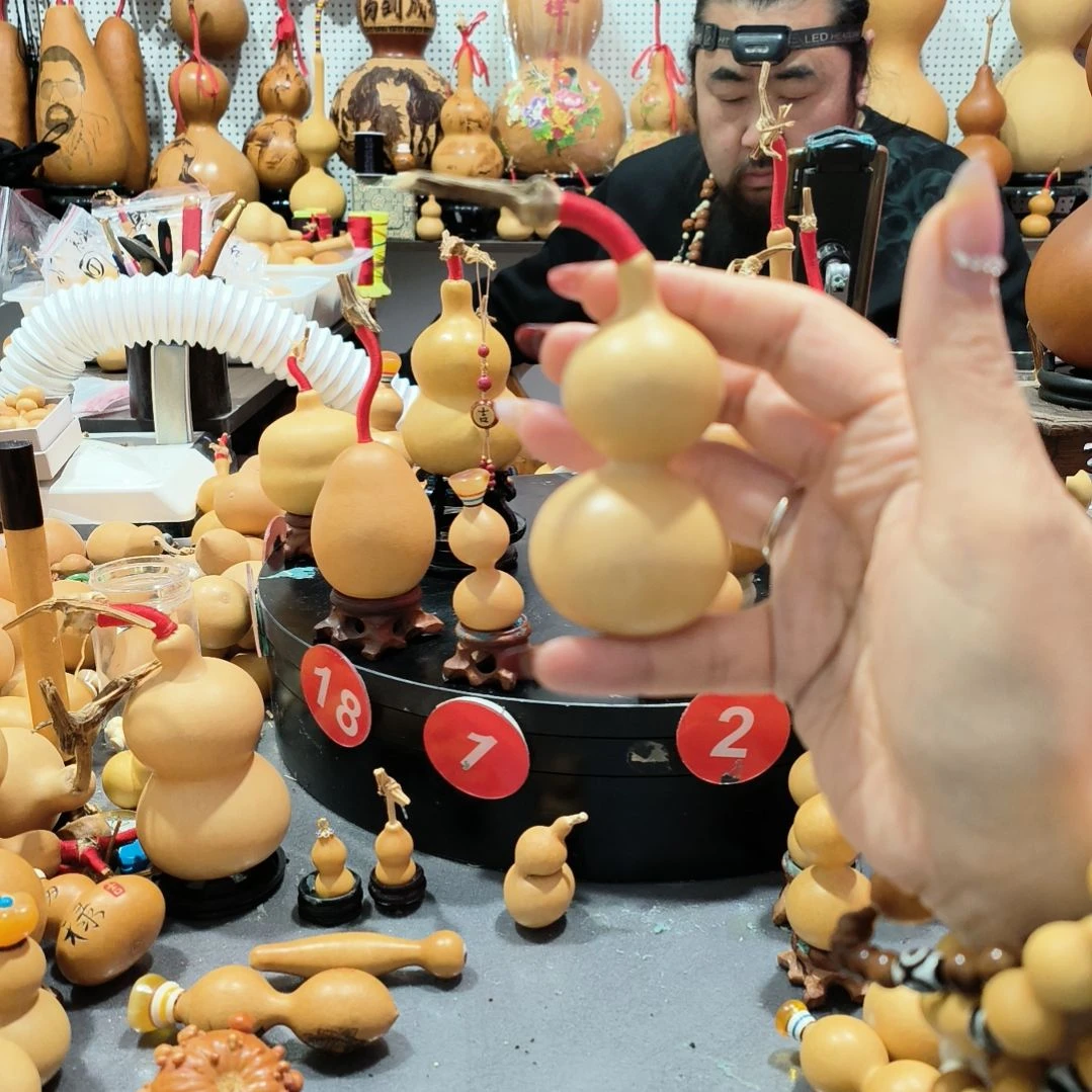 车*板葫芦福禄双全手把件