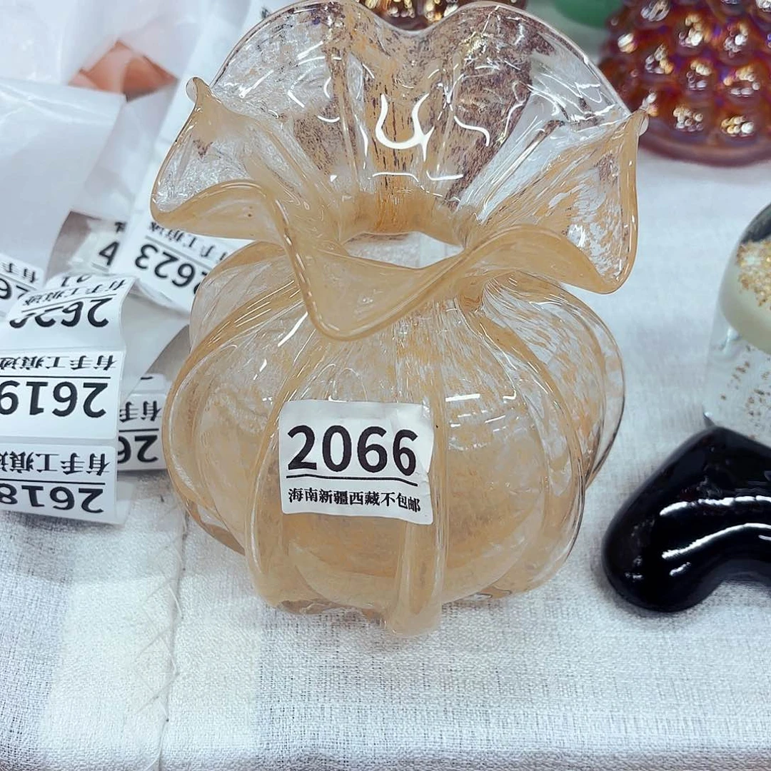 2066 安妮家居琉璃花瓶摆件