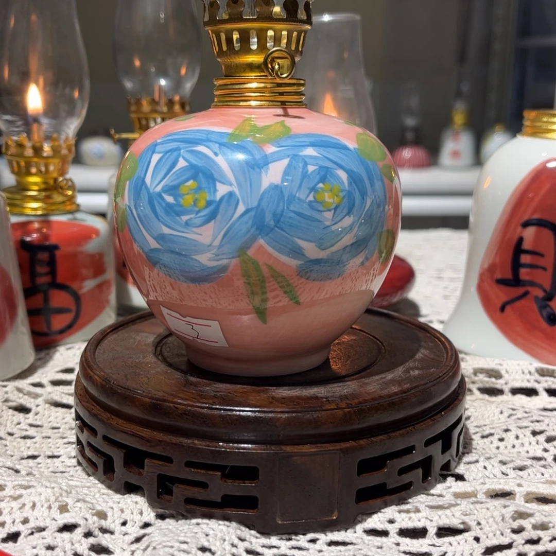 摆件景德镇陶瓷香薰灯