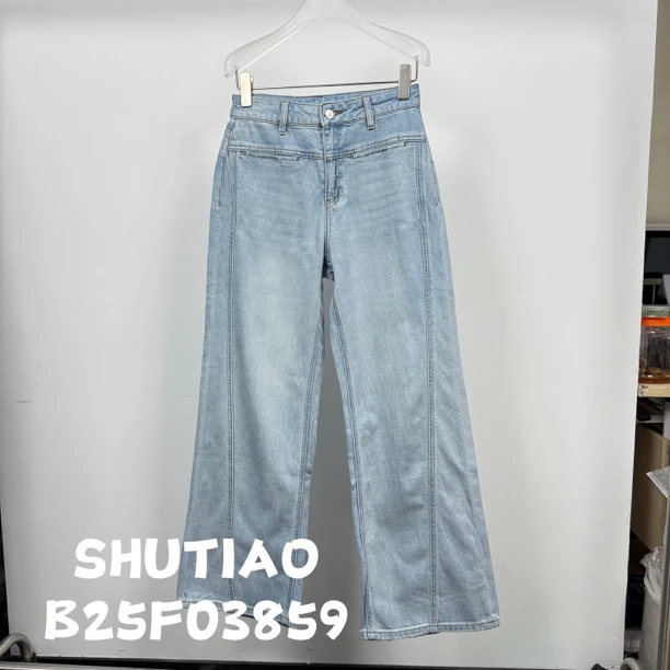 【SHUTIAO】2025夏季：新款小众设计款裤子B25F03859