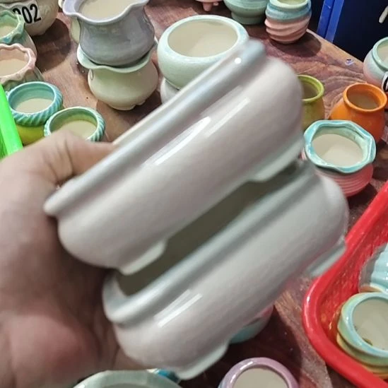 微瑕陶瓷盆12包邮