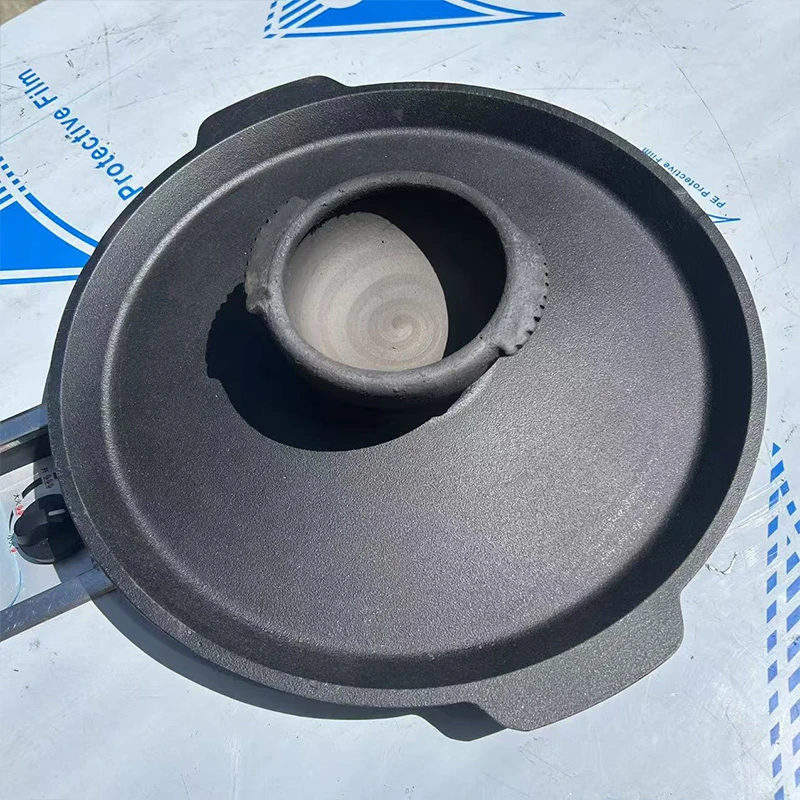 贵州铸铁网红40cm商用摆摊活油烙锅