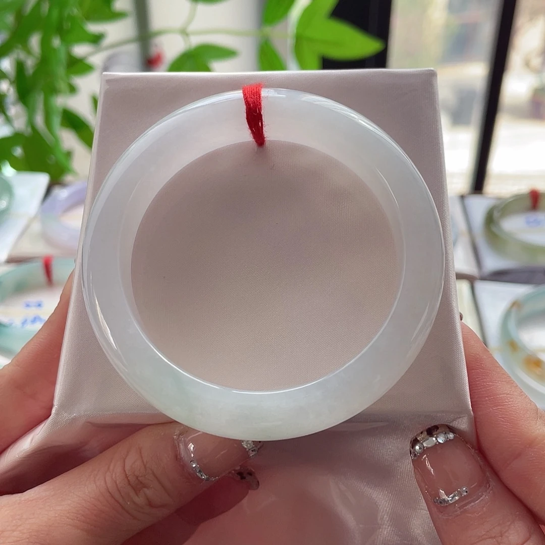 翡翠未镶嵌手镯20号