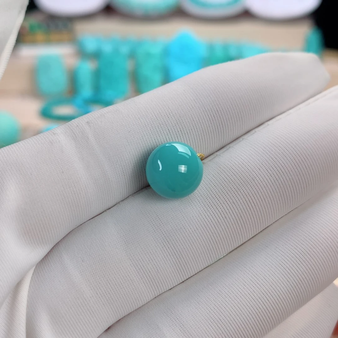 绿松石挂件未镶嵌