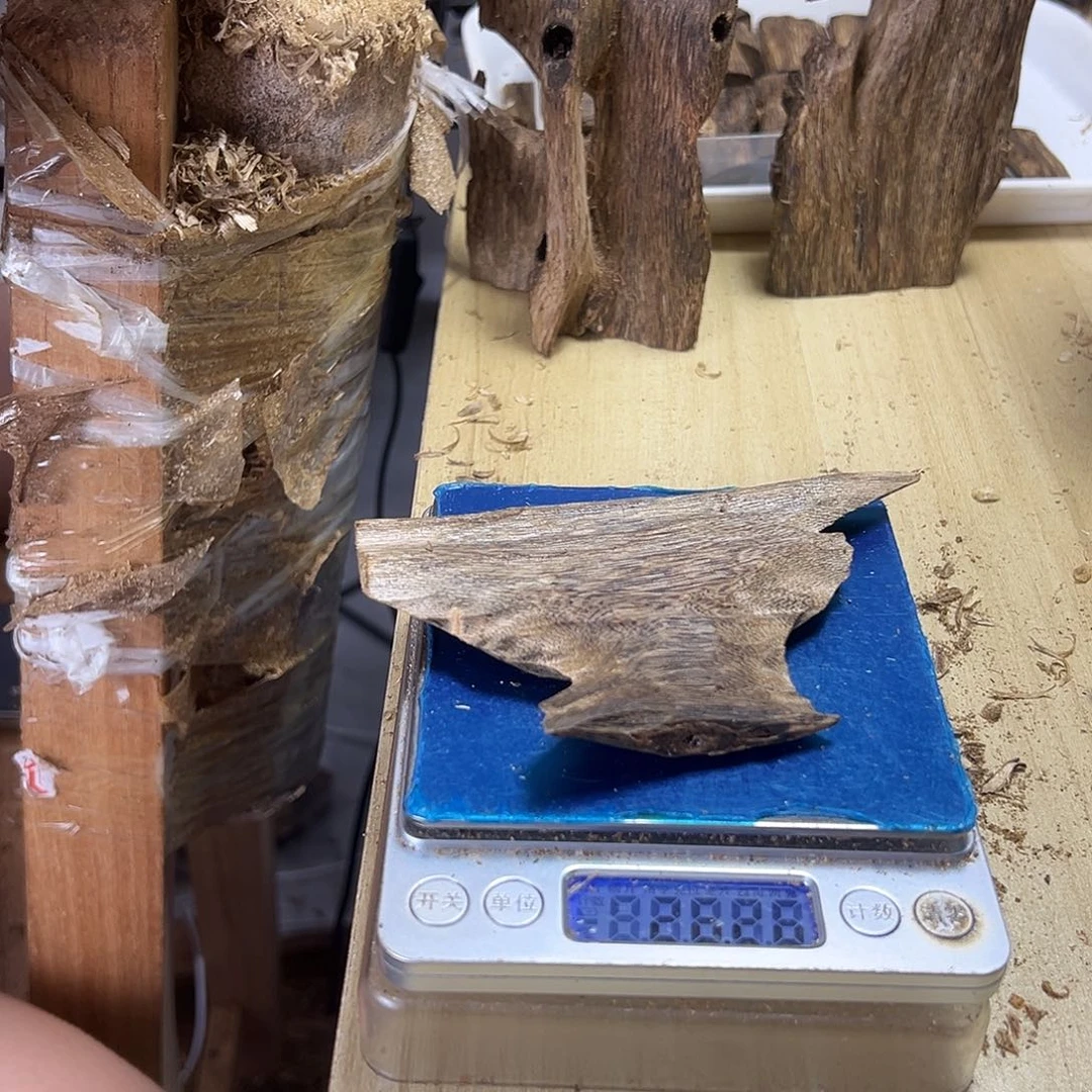 香料绿奇楠虫漏26克乌身