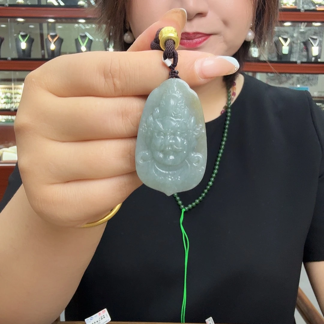 和田玉未镶嵌吊坠(不含链)