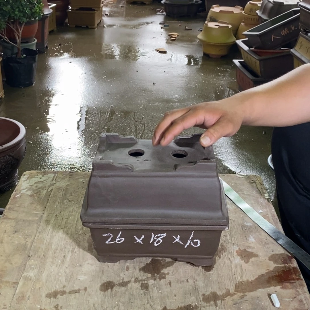 紫砂花盆紫砂紫砂