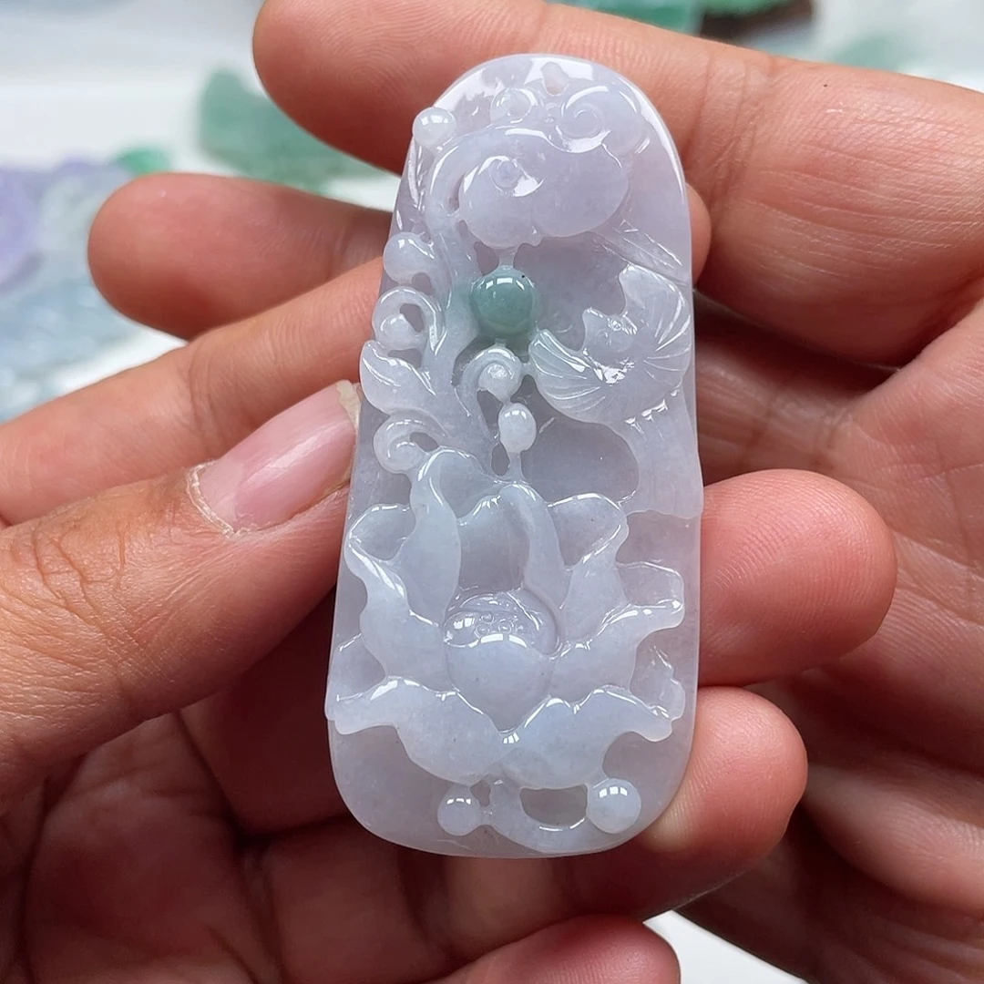 颈饰未镶嵌翡翠翡玉缘翡翠