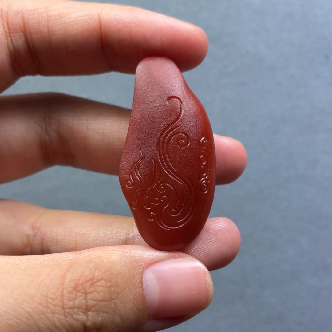 南红玛瑙未镶嵌配饰凤