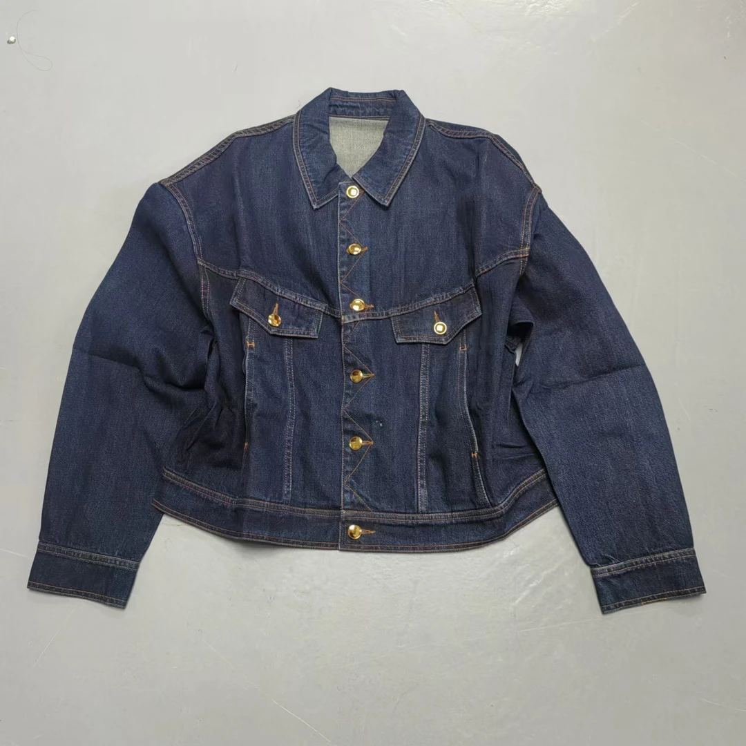【南油玲姐】蓝色牛仔外套00026