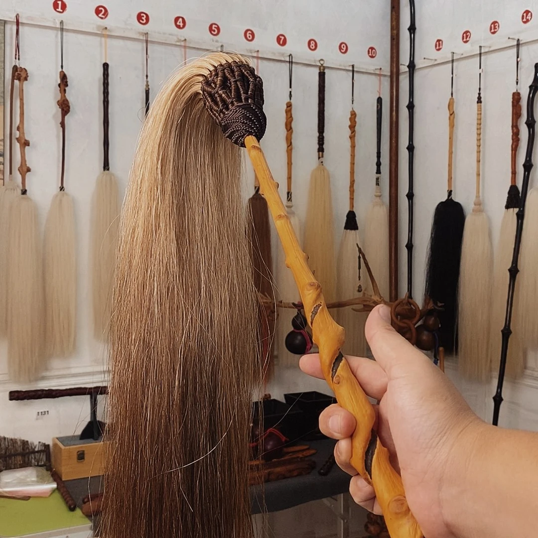 马尾拂尘一物一拍