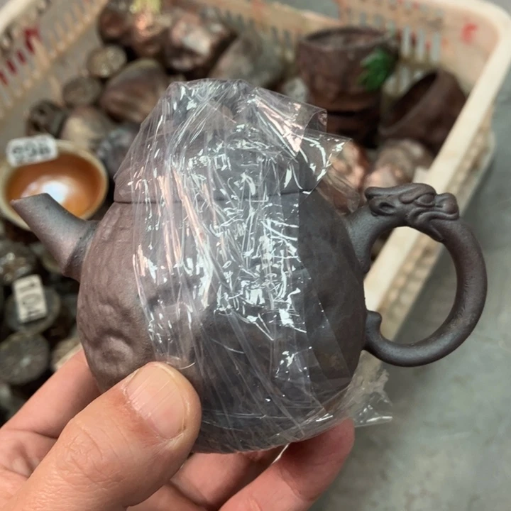 柴烧茶具宝瓶大放漏