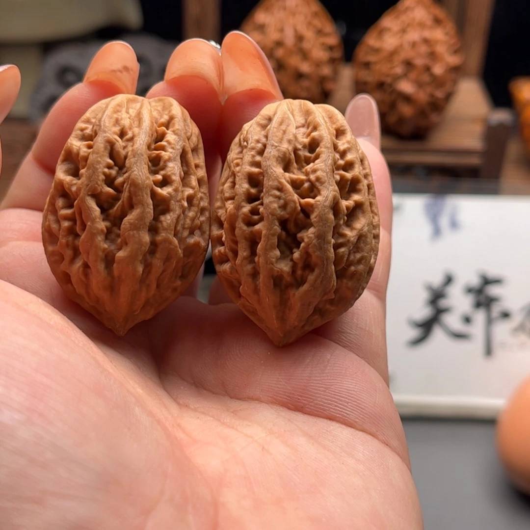 文玩核桃把件关东木子家楸大胖36