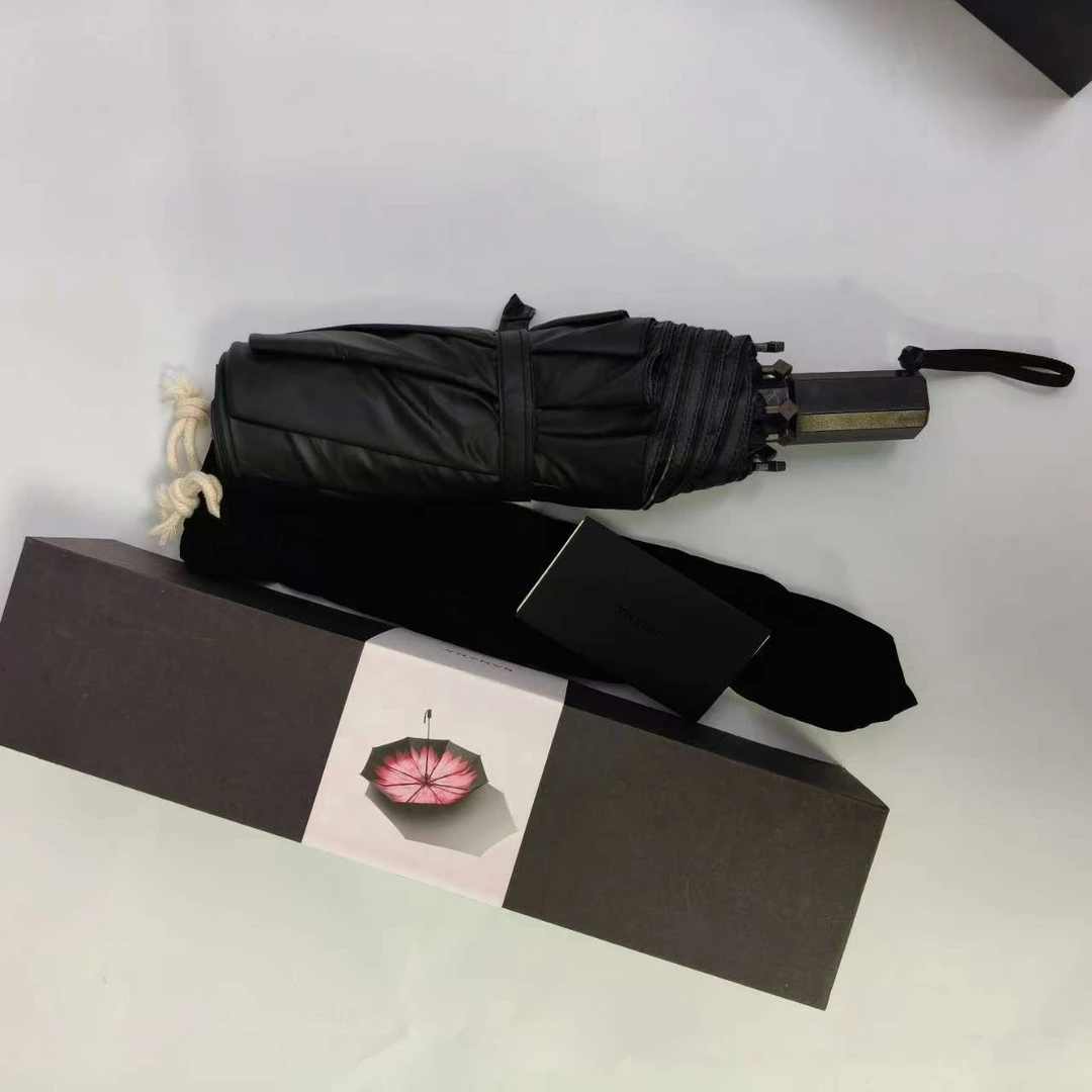 65180  BANANA 双层花朵三折伞