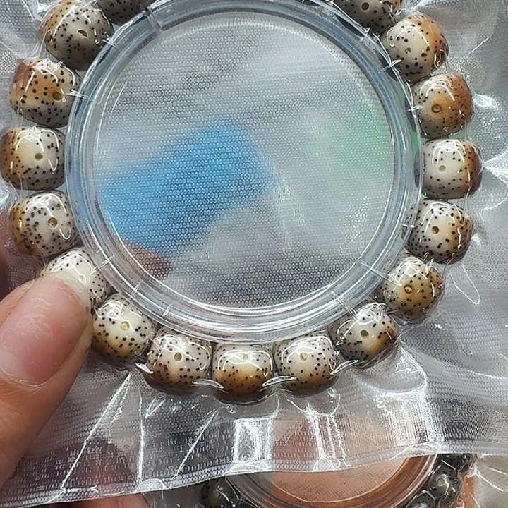 星月菩提手串587高端火烧云星月菩提12桶单圈