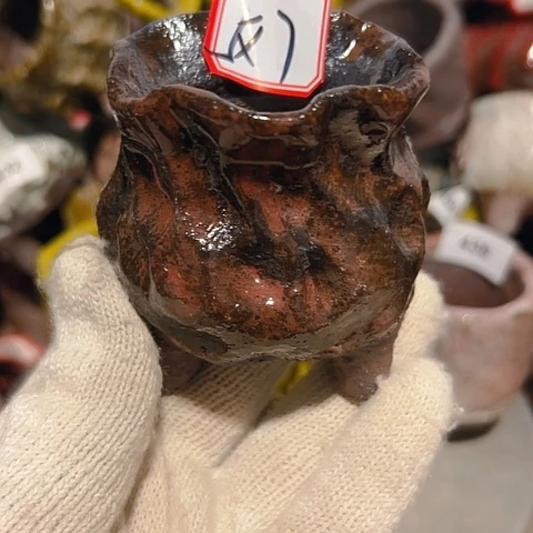 粗陶花盆手工花盆制作就这样