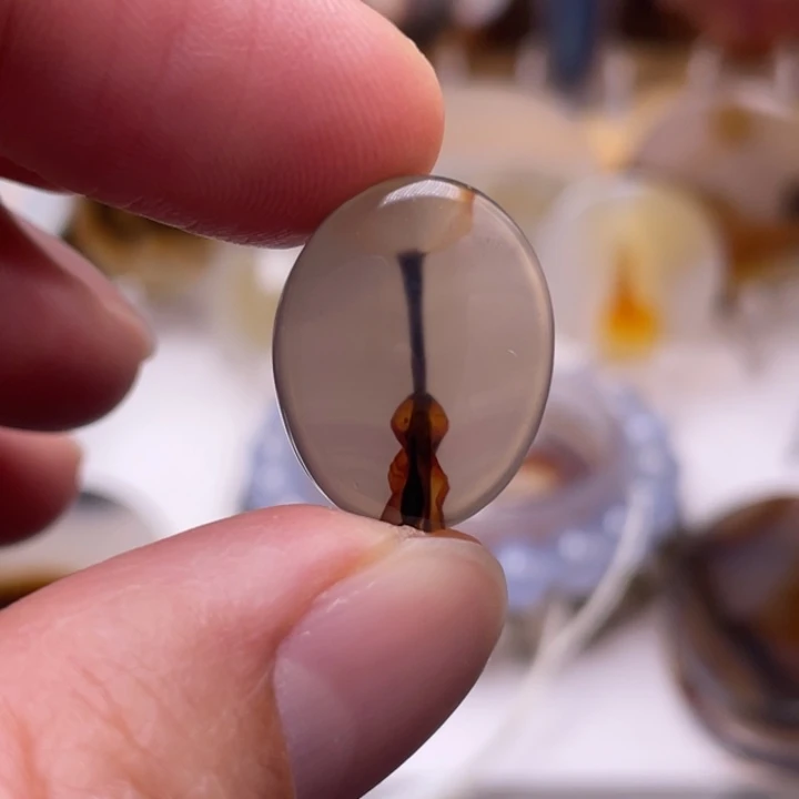 玛瑙/玉髓未镶嵌吊坠(不含链)