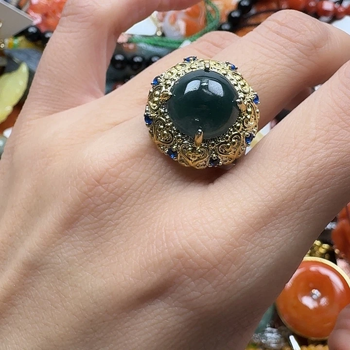 翡翠未镶嵌项链翡翠