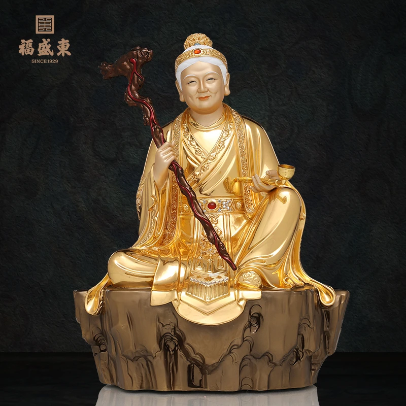 黑老太纯铜东北铁刹山黑妈妈东北堂口黑老太太全铜黑姥就桌面摆件