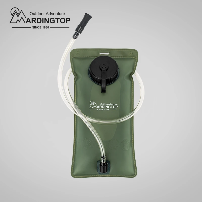 Mardingtop2L进口TPU户外徒步便携饮用进口环保便携水袋运动
