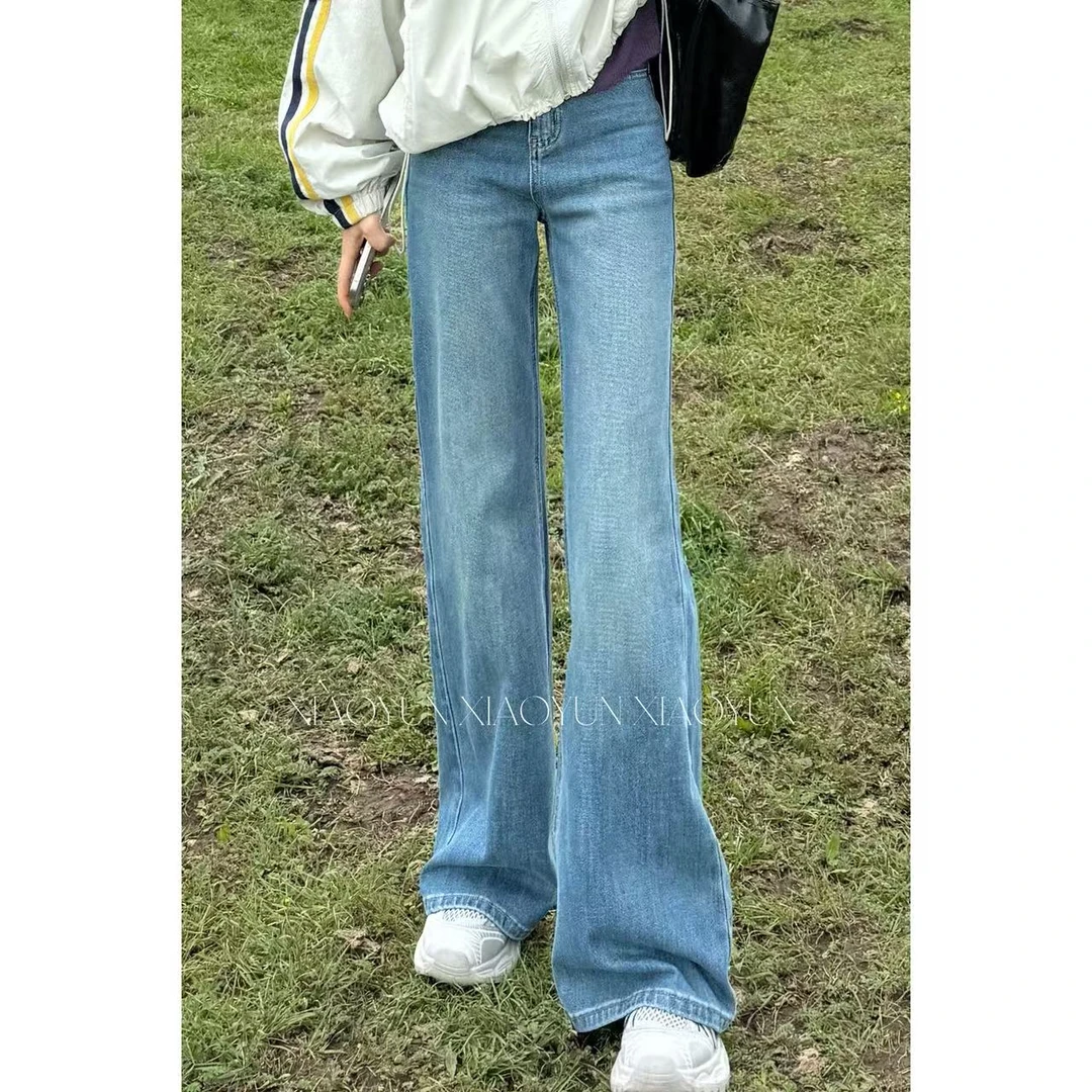 【维也女神裤】 小允姐姐2025新款时尚气质设计感高腰牛仔裤
