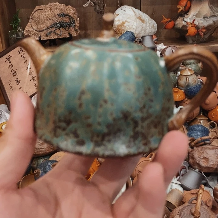 柴烧老岩泥高端茶器