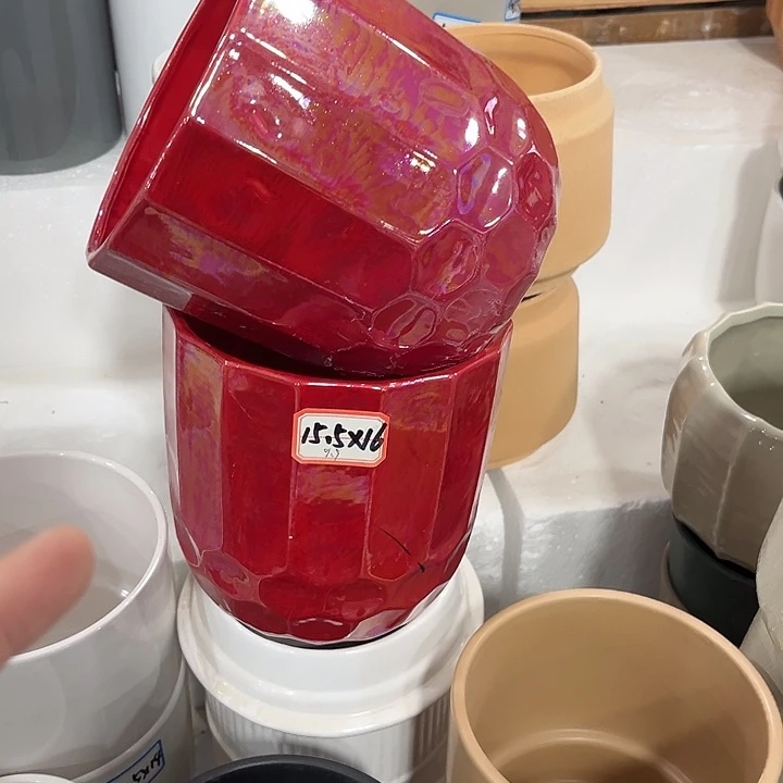 福利价陶瓷花盆全场10包邮